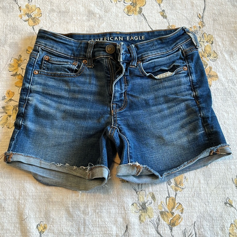 American Eagle Super Stretch Midi Jeans Size 2